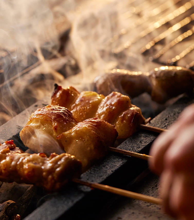 焼きシーン